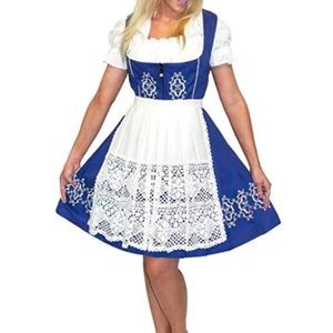 Dirndl 3 piece short dress